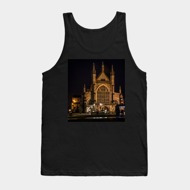 Winchester Cathedral at Christmas Tank Top by IanWL